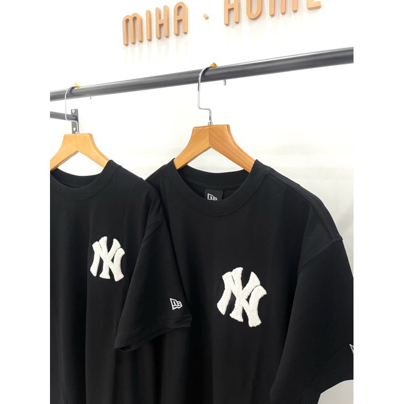 ÁO THUN M.L.B x NEW ERA BIG LOGO BOSTON, ĐƠN GIẢN CHẤT LIỆU THOÁNG MÁT CHỐNG NHĂN UNISEX CHO NAM VÀ NỮ