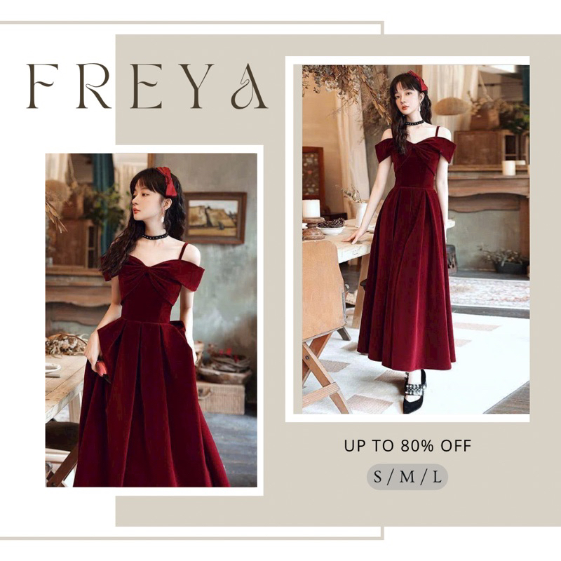 🛍Đầm váy nữ 🛍Đầm đỏ trễ vai quyến rũ,Váy đỏ dáng dài midi trễ vai cúp ngực sang trọng,Váy đỏ đi chơi đi tiệc đều đẹp