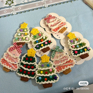 Kẹp tóc noel handmade