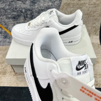 Giày Air Force 1, Giày Af1 vệt đen đế air full size nam nữ bản cao cấpFull Box Bill.