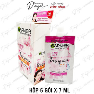 (BỘ 6 GÓI) Kem làm trắng da GARNIER Thái Lan 7ml