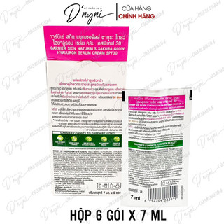 (BỘ 6 GÓI) Kem làm trắng da GARNIER Thái Lan 7ml