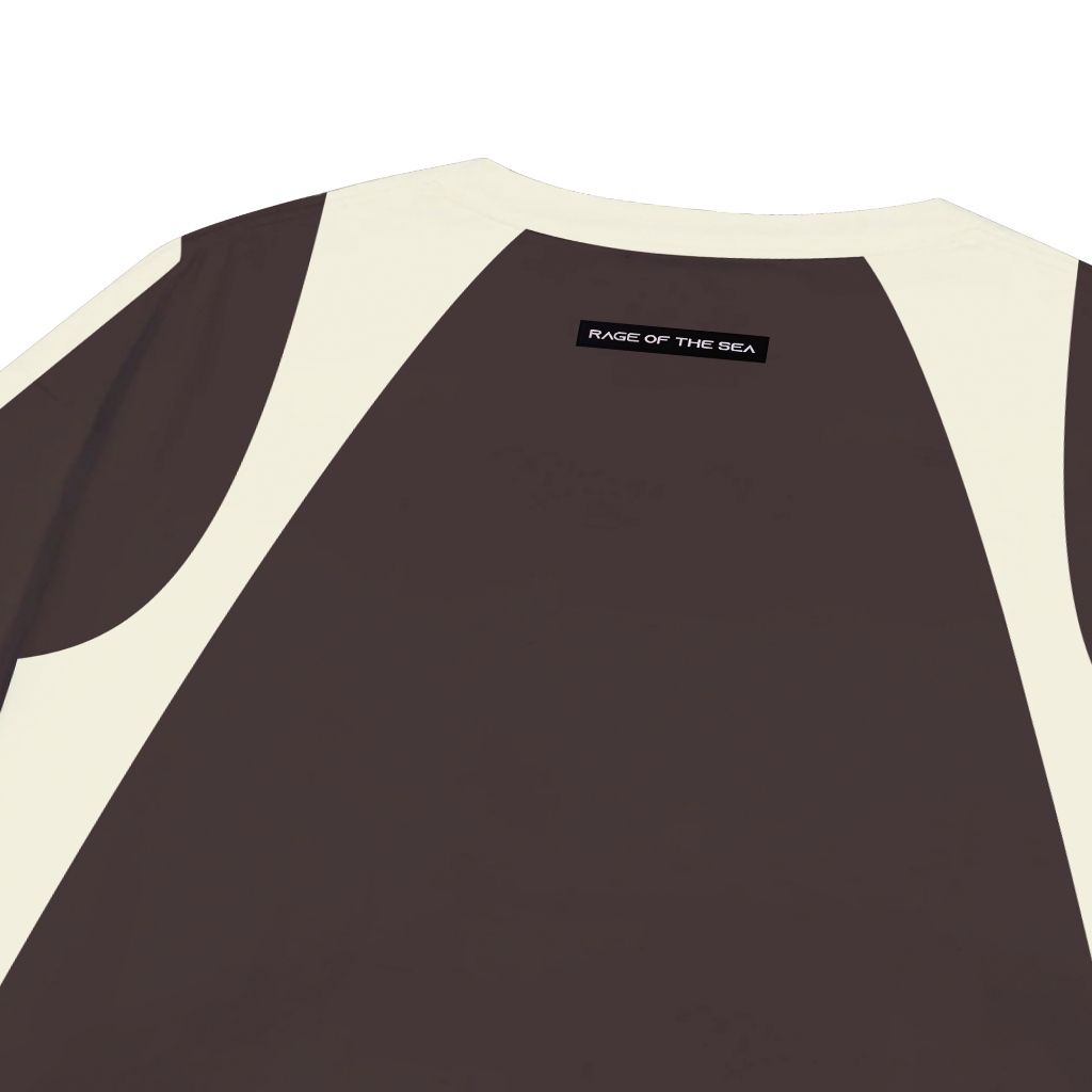 ÁO THUN/T-SHIRT CỔ TRÒN UNISEX NAM NỮ FORM ÂU RAGE OF THE SEA (ROTS STUDIO) "BEHIND THE LOGO" | BigBuy360 - bigbuy360.vn