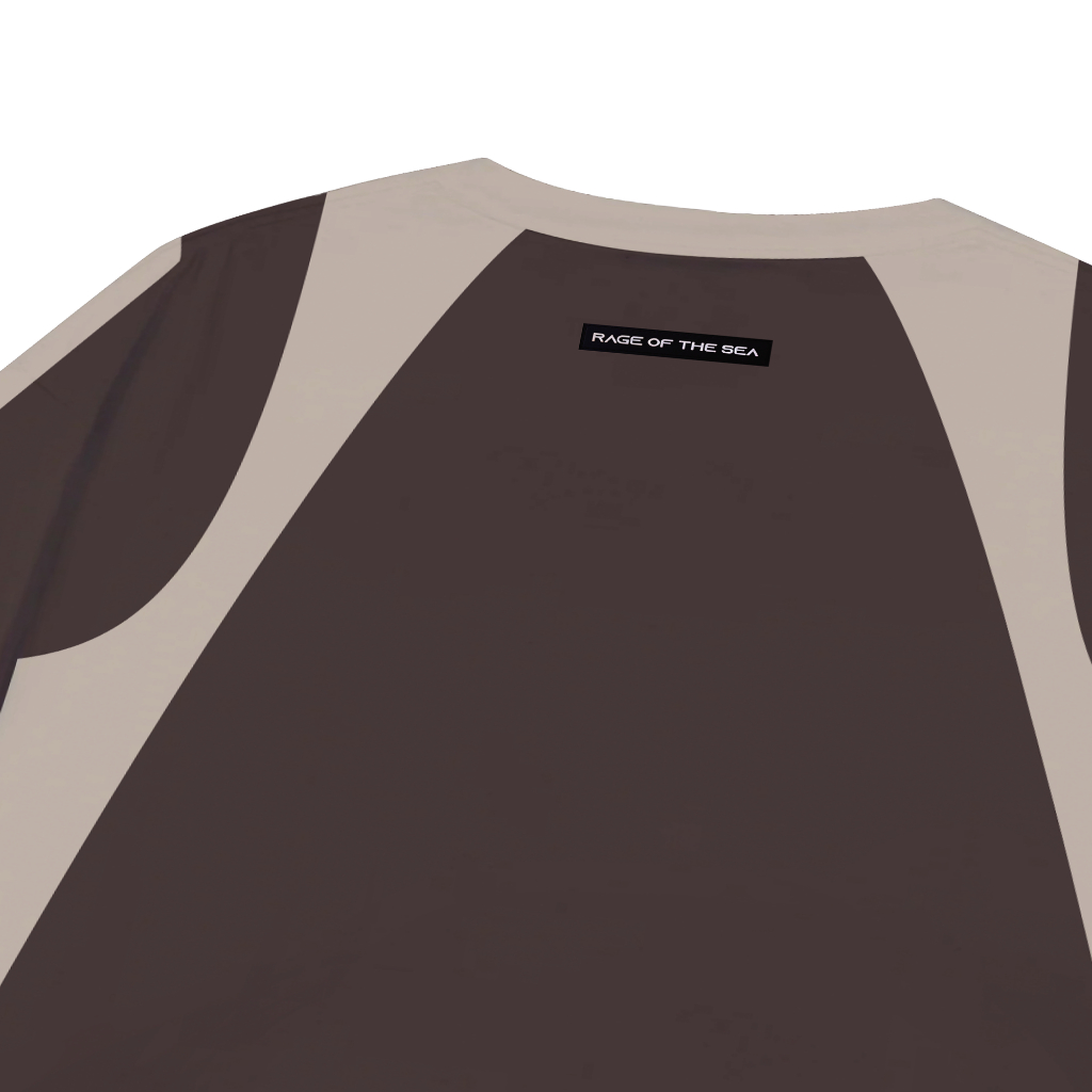 ÁO THUN/T-SHIRT CỔ TRÒN UNISEX NAM NỮ FORM ÂU RAGE OF THE SEA (ROTS STUDIO) "BEHIND THE LOGO" | BigBuy360 - bigbuy360.vn
