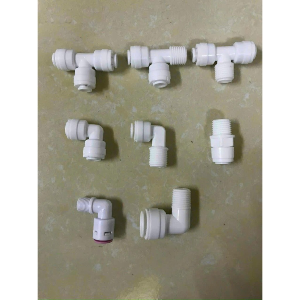 LINH KIỆN : Co,nối,khóa, Van,kẹp ....MÁY LỌC NƯỚC , dùng thay thế cho máy lọc Ro , Nano.