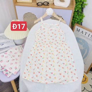 Đầm vây hai dây cotton - vây cotton xuất size đại 18-30kg
