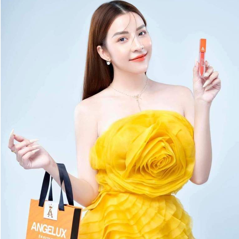 Son Kem Lì Angelux 24h Water Proof Nhiều Màu 20g Chính Hãng New 2023