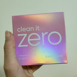 Sáp tẩy trang Banila Clean it Zero cleansing balm hồng original 25ml 50ml 180ml