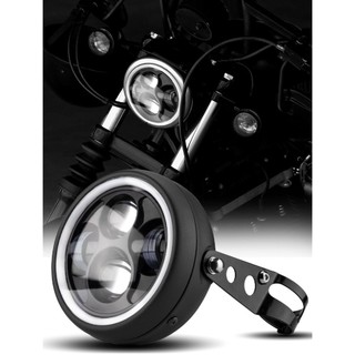 Cặp Pát tay thỏ lắp gáo đèn xe mô tô cafe tracker win 100