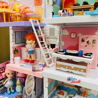 Nhà Búp Bê Cao Cấp Little World [HÀNG LOẠI 1 - HỘP TIẾNG ANH]