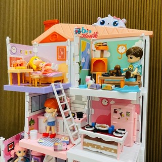 Nhà Búp Bê Cao Cấp Little World [HÀNG LOẠI 1 - HỘP TIẾNG ANH]