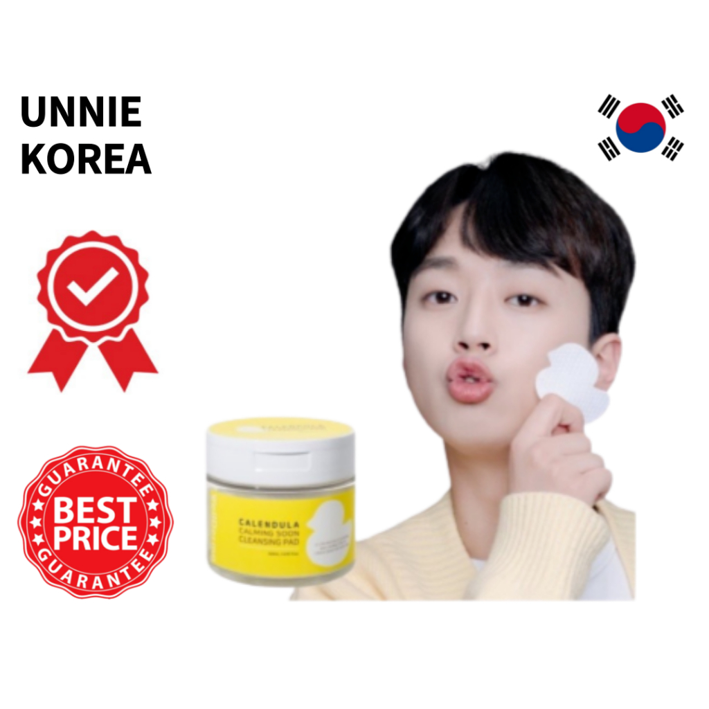 Miếng tẩy trang làm sạch da không cần nước Calendula Calming Soon Cleasing Pad hình con vịt