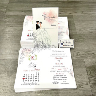 Thiệp gập đôi cd cr hot hit 2023