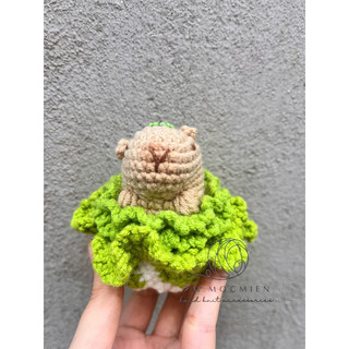 móc khóa len CAPYBARA (chuột lang nước) - HandMade