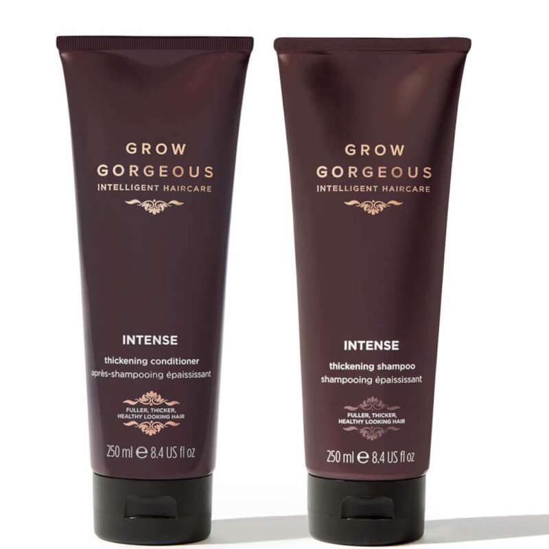 Bộ dầu gội và dầu xả làm dày tóc Grow Gorgeous Intense Thickening Shampoo và Conditioner