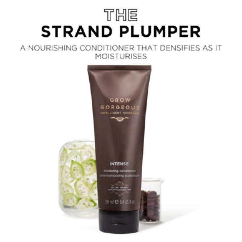 Bộ dầu gội và dầu xả làm dày tóc Grow Gorgeous Intense Thickening Shampoo và Conditioner