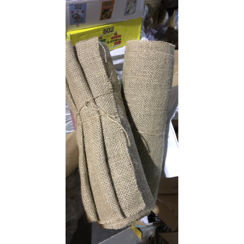 Cuộn ruy băng vải bố 5m, đủ size, ruy băng vải đay, cuộn dài 5m, làm handmade, decor, trang trí tiệc, thắt lơ