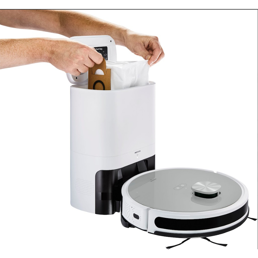 Robot Hút Bụi Lau Nhà Tự Động MEDION X21 SW, Lực Hút Mạnh, Nhập Đức, BH 12 Tháng, Bepchauau