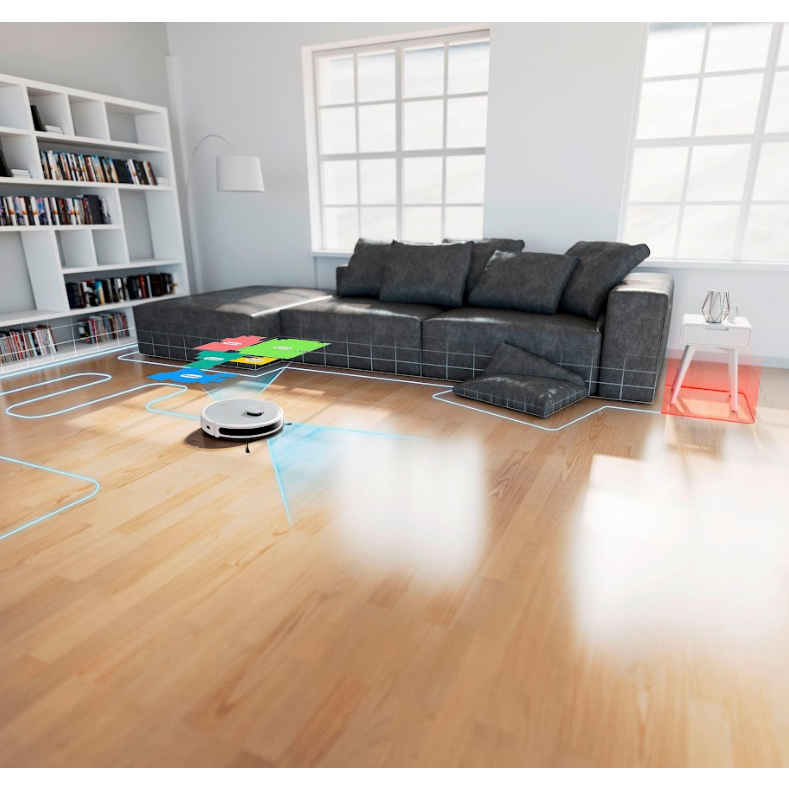 Robot Hút Bụi Lau Nhà Tự Động MEDION X21 SW, Lực Hút Mạnh, Nhập Đức, BH 12 Tháng, Bepchauau