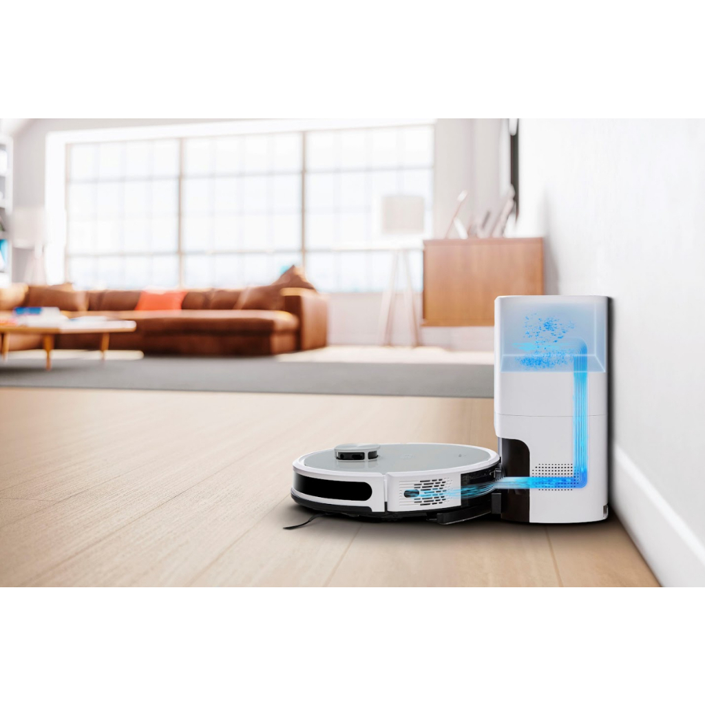 Robot Hút Bụi Lau Nhà Tự Động MEDION X21 SW, Lực Hút Mạnh, Nhập Đức, BH 12 Tháng, Bepchauau