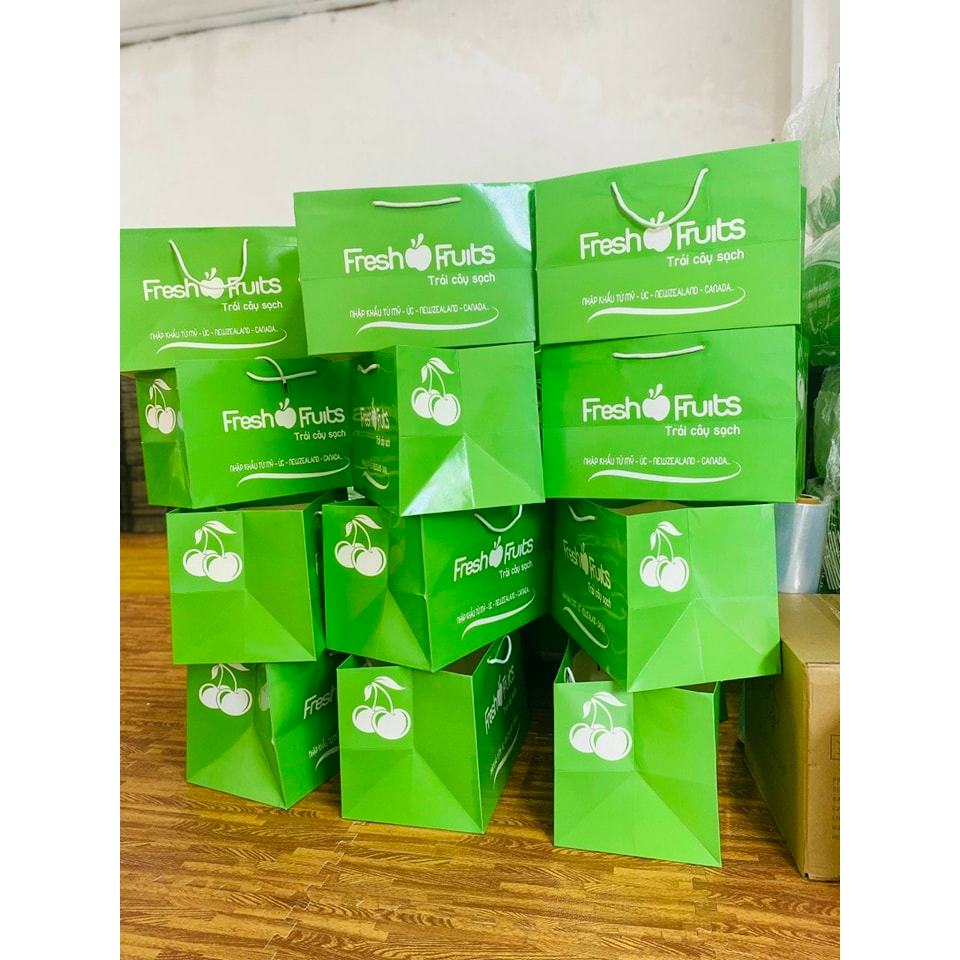 Khay Túi Giấy Đựng Giỏ Trái Cây  Loại 1kg, 3kg, 5kg