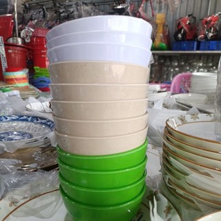 chén cơm nhựa melamine đủ bông siêu rẻ,chén quán ăn