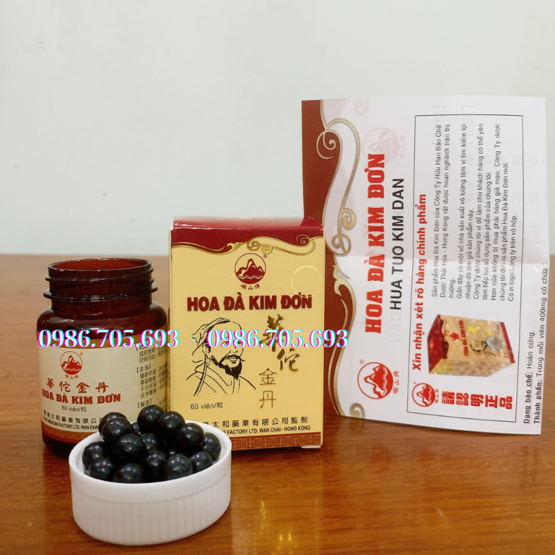 HOA ĐÀ KIM ĐƠN (Hua Luo Kim Dan) CHÍ.NH HÃ.NG