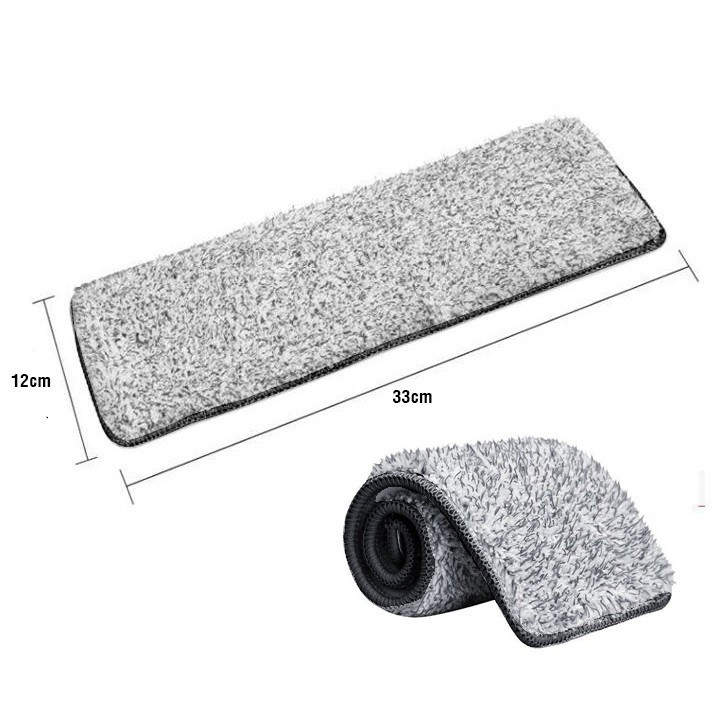 COMBO 10 Bông lau nhà thay thế cho cây lau nhà tự vắt 12x32cm - Miếng Lau Nhà Thay Thế Dành Cho Cây Lau Hình Chữ Nhật