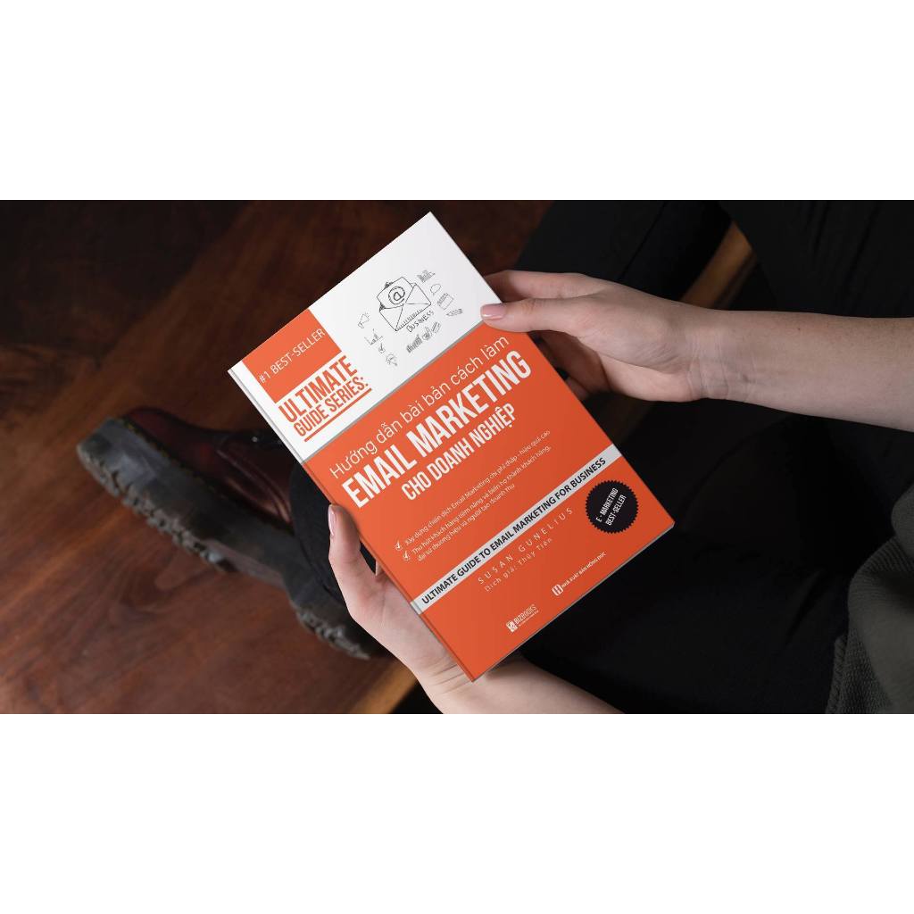 Sách Hướng dẫn bài bản cách làm Email Marketing cho doanh nghiệp Nhà Sách Bizbooks