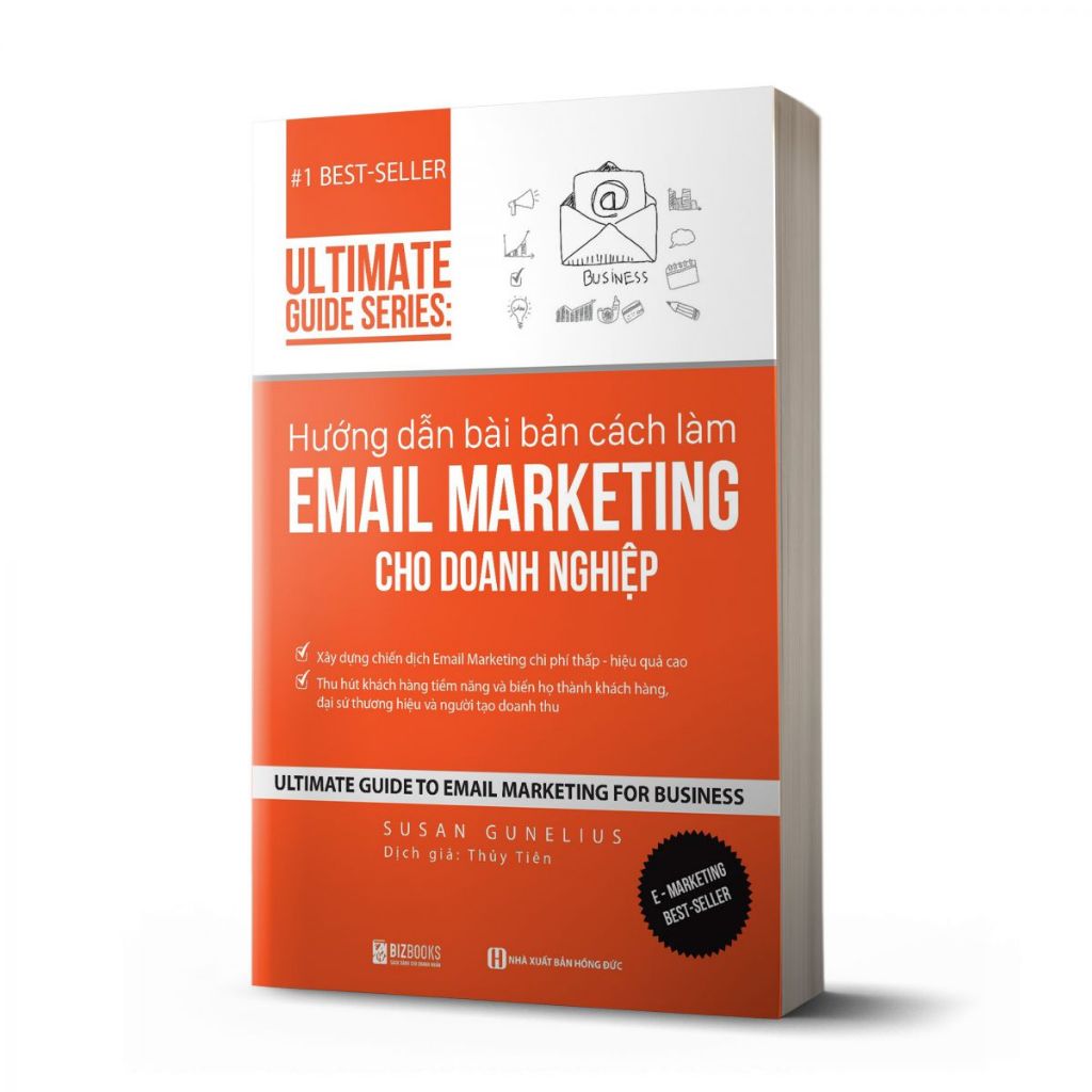 Sách Hướng dẫn bài bản cách làm Email Marketing cho doanh nghiệp Nhà Sách Bizbooks