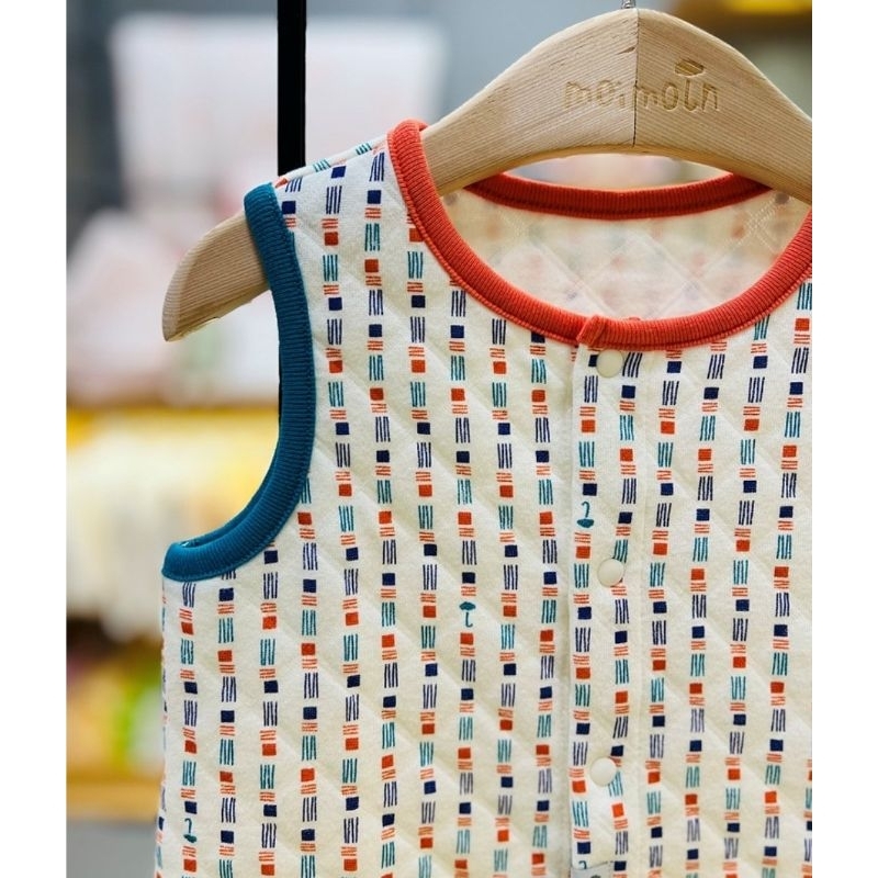 Gile chần bông mỏng xuất Hàn dư xịn cho bé trai bé gái