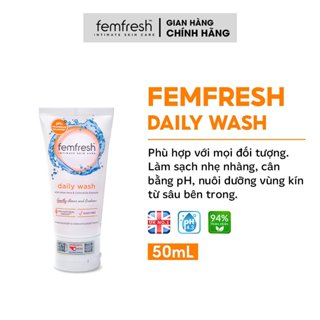 Dung Dịch Vệ Sinh Phụ Nữ Femfresh Daily Wash 50ml Mini Size