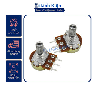 Chiết áp đơn 500k wh148-b500k 15mm chất lượng tốt