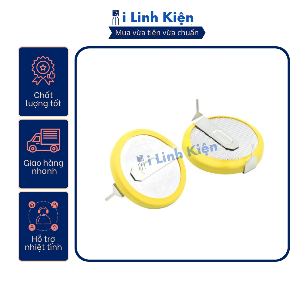 Pin CR1220 hàn mạch chân nằm chất lượng tốt