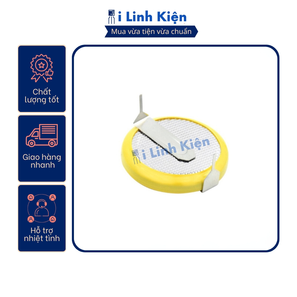 Pin CR1220 hàn mạch chân nằm chất lượng tốt