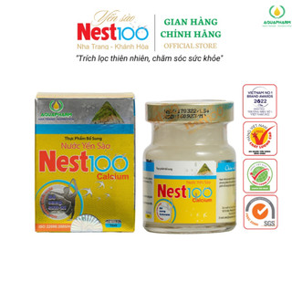 Nước yến sào nest100 cao cấp calcium - hộp 1 lọ 70ml