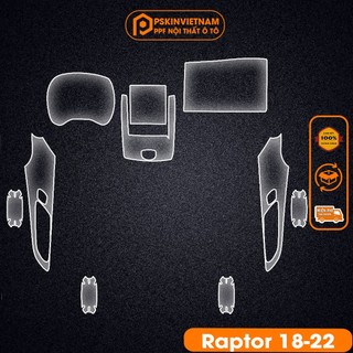 Dán PPF nội thất ô tô  Ford Raptor 2018-2022 chống xước, che mờ vết xước T-Home&More