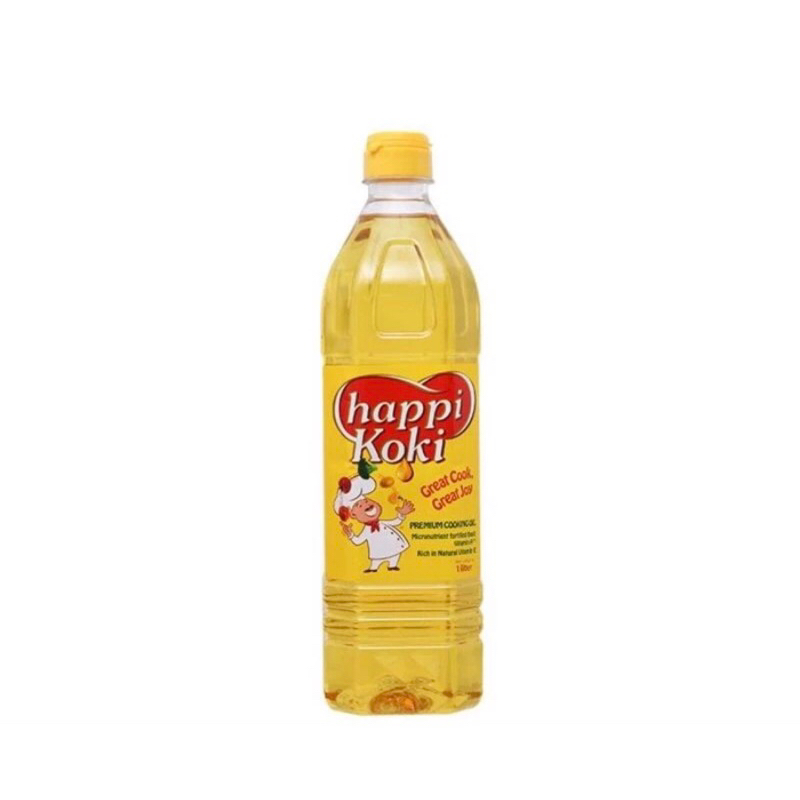Dầu ăn Happy Koki 1l