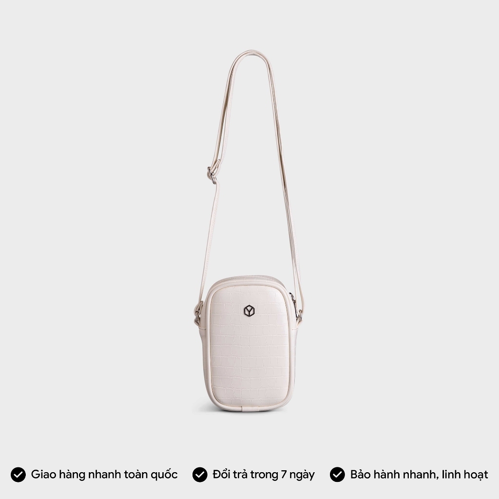 Túi đeo chéo da nữ họa tiết thời trang sành điệu Yuumy YN187
