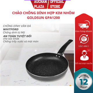 Chảo chống dính Goldsun GPA1200 hợp kim nhôm cao cấp tay cầm nhựa cách nhiệt nhiều kích cỡ