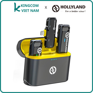 HOLLYLAND LARK C1 - Mic Thu Âm Không Dây 2.4GHz Cổng Lightning Cho Iphone - Hàng Chính Hãng / Bảo Hành 12 Tháng