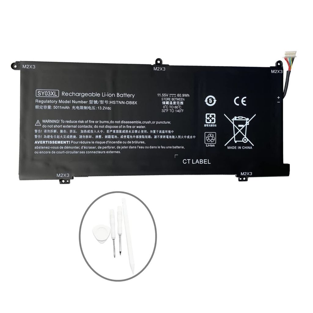 Pin ZIN HP Chromebook X360 14 G1 HSTNN-DB8X L29913-221 SY03XL
