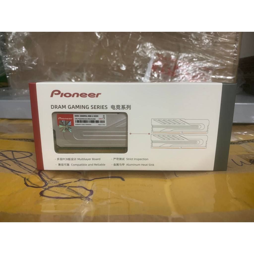Ram PC Pioneer 8GB DDR4 2666Mhz Tản Nhiệt