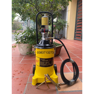 Máy bơm mỡ khí nén bơm mỡ hơi gz-8 , dung tích 12 lít, có bảo hành