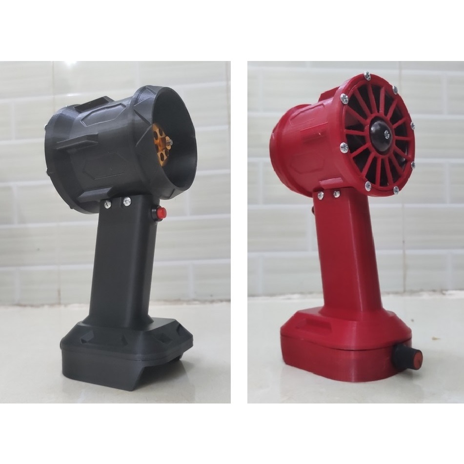 Quạt thổi bụi phản lực cầm tay dùng pin makita in 3D