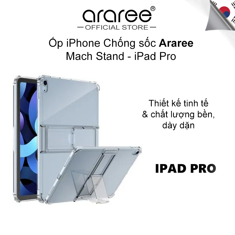 Ốp lưng Araree Mach Stand - iPad Pro 4th 12.9inch