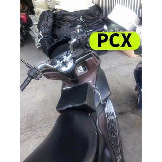 Yên nệm, không tựa,có gác chân,an toàn cho bé , cục đôn xe máy số , winner , pcx,airblade