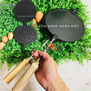 Khuôn Làm Bánh Kẹp Cuốn, Bánh Ốc Quế - Khuôn Chống Dính cao cấp, Loại 1 Nặng 950g