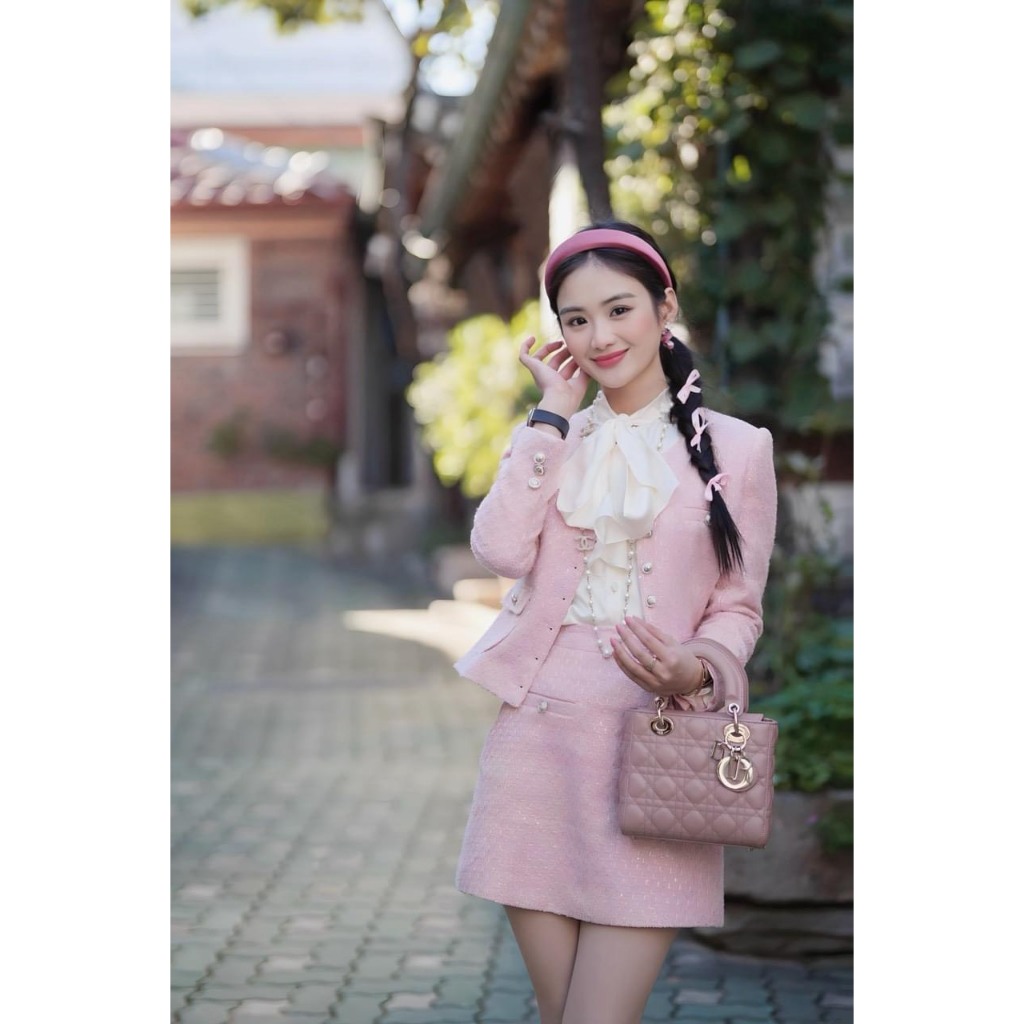 Set Áo khoác và chân váy Florence Tweed Jacket HUONG BOUTIQUE BSVEST05