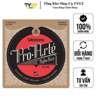 Dây đàn guitar classic d'addario ej45